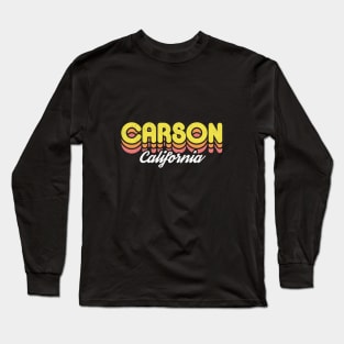 Retro Carson California Long Sleeve T-Shirt